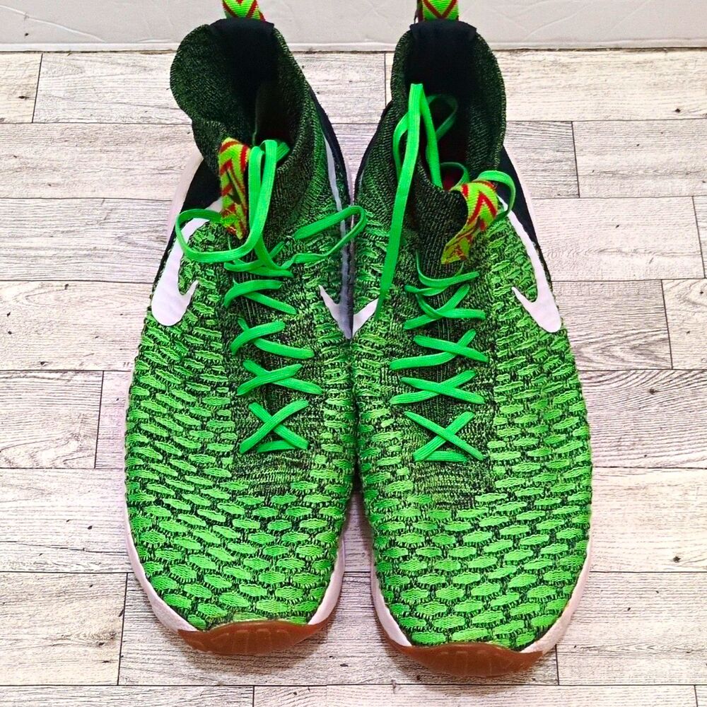 Nike Footscape Magista Flyknit Men’s Mid Top Poison Green 816560-300